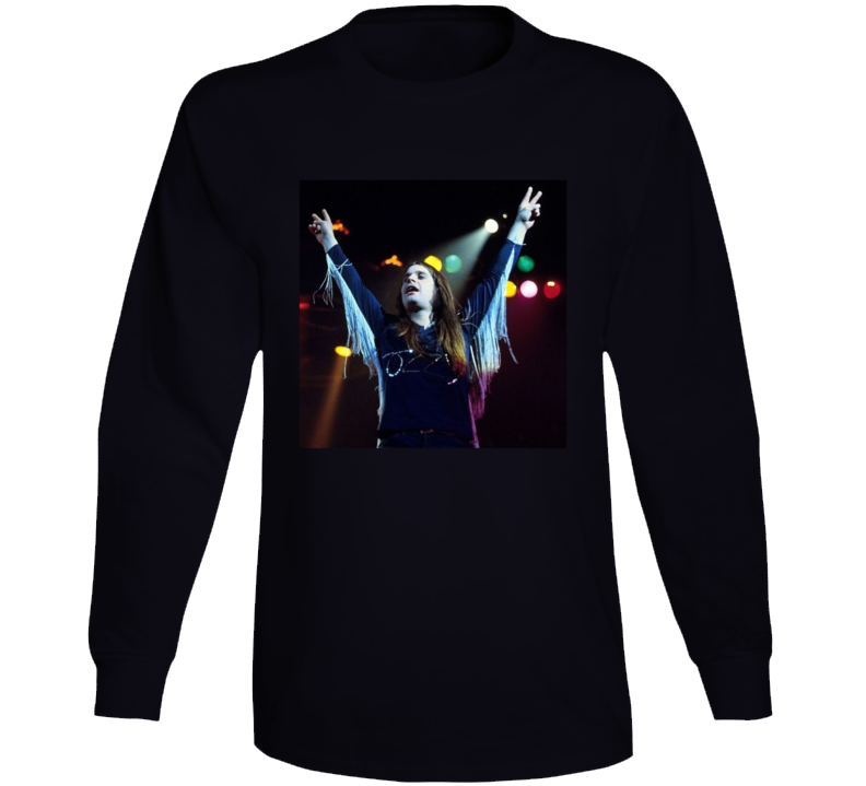 Prince Of Darkness Popular 70s Heavy Metal Music Fan Long Sleeve T Shirt