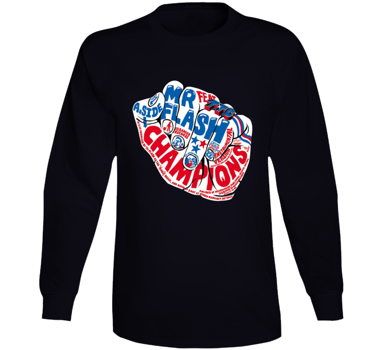 Mr Flash Champions Ed Banger Records Music Fan Long Sleeve T Shirt