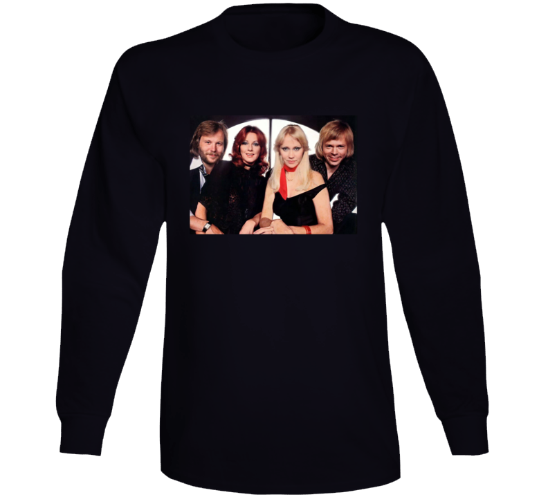 Hovas Vittne Popular 80s Swedish Pop Group Music Fan Long Sleeve T Shirt