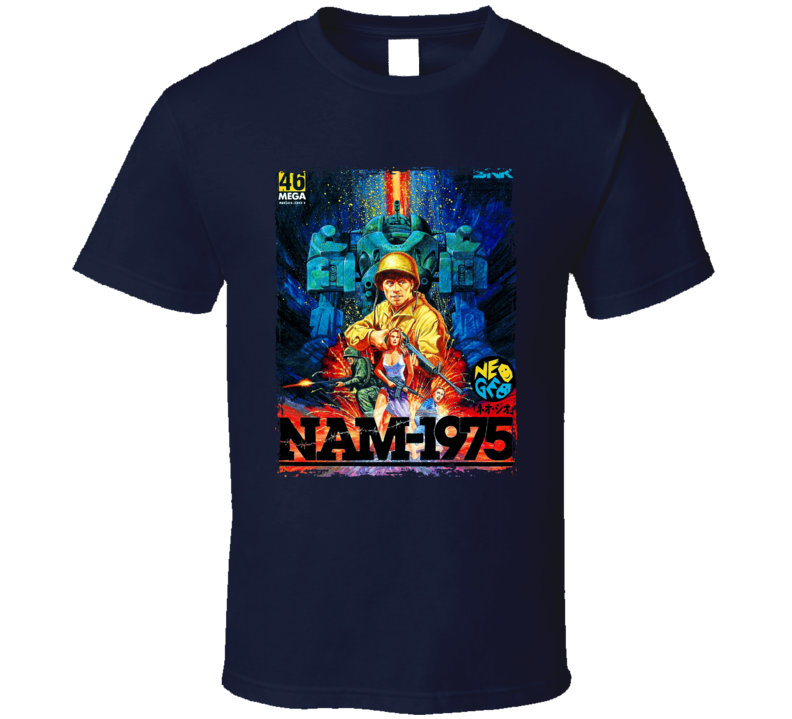 Nam-1975 Video Game Cool Gamer T Shirt