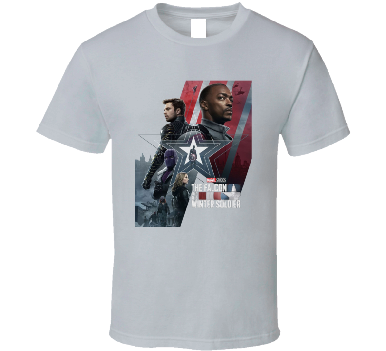 The Falcon And The Winter Solder Superhero Movie Fan T Shirt