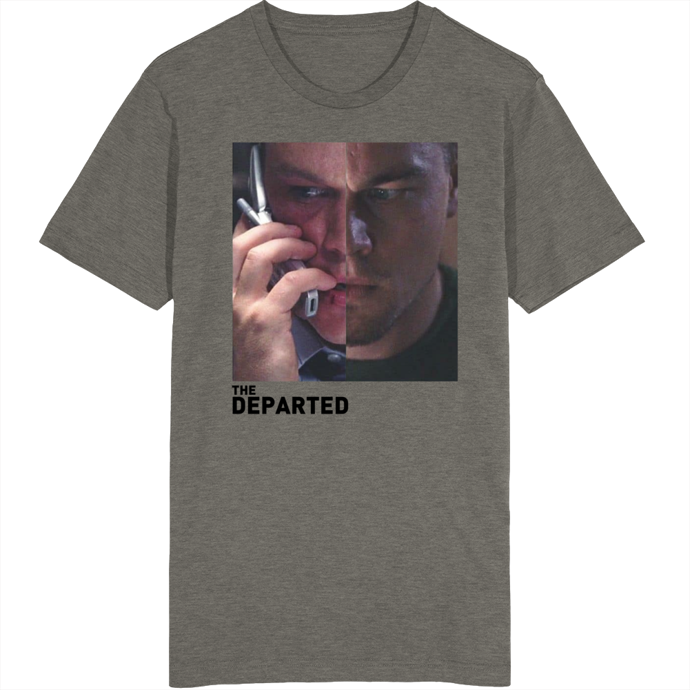 The Departed Leo Di Caprio Matt Damon Movie Fan T Shirt