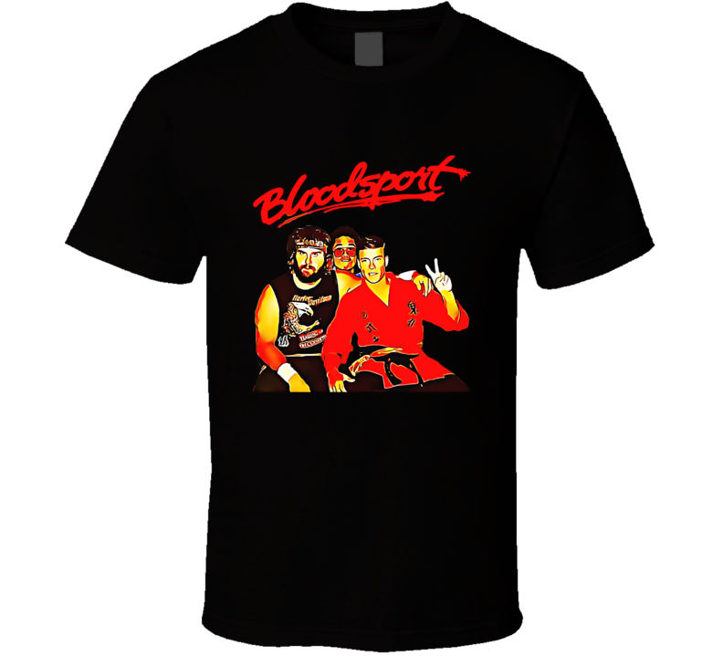 Bloodsport Karate Mma Movie Fan T Shirt