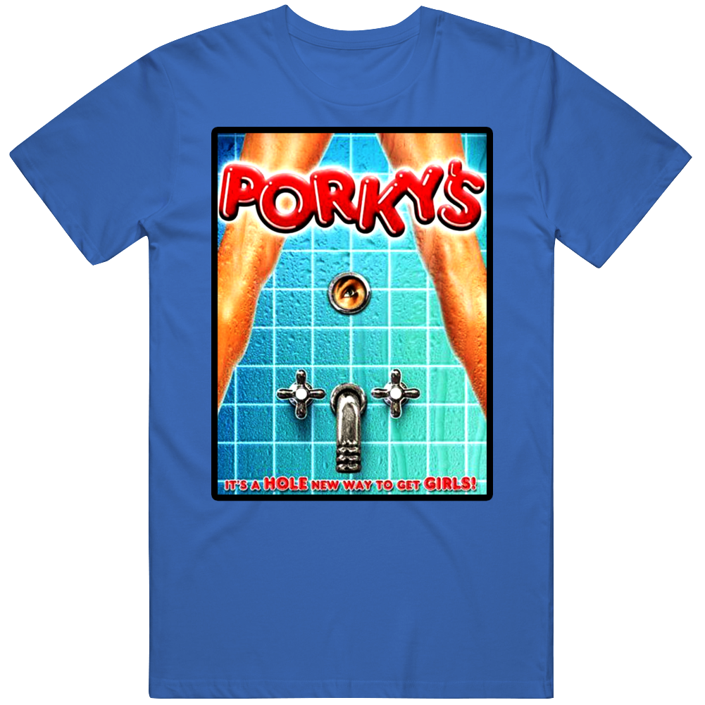 Porky's Funny Movie 80s Fan T Shirt