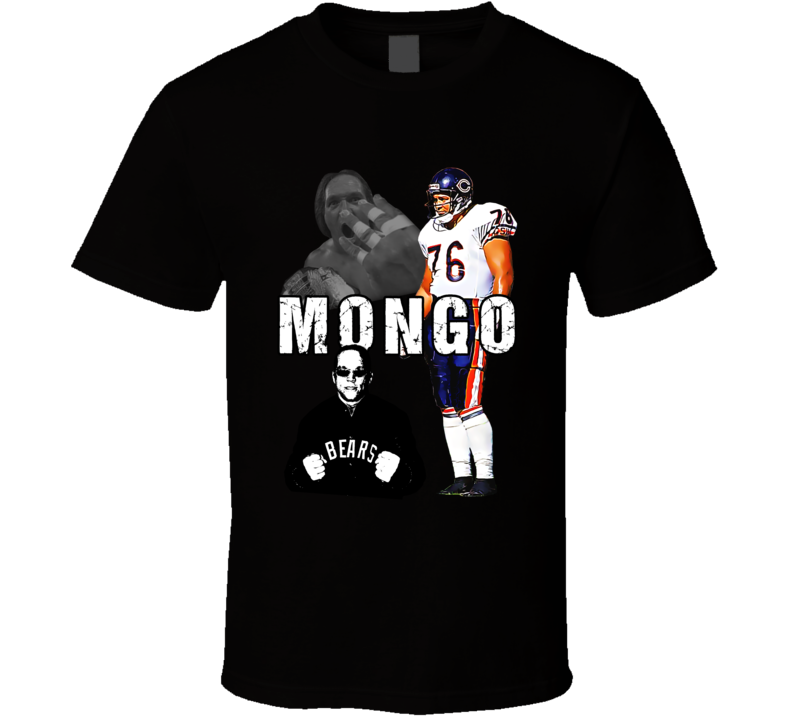 Mongo Steve Mcmichael Football Wrestler Fan T Shirt