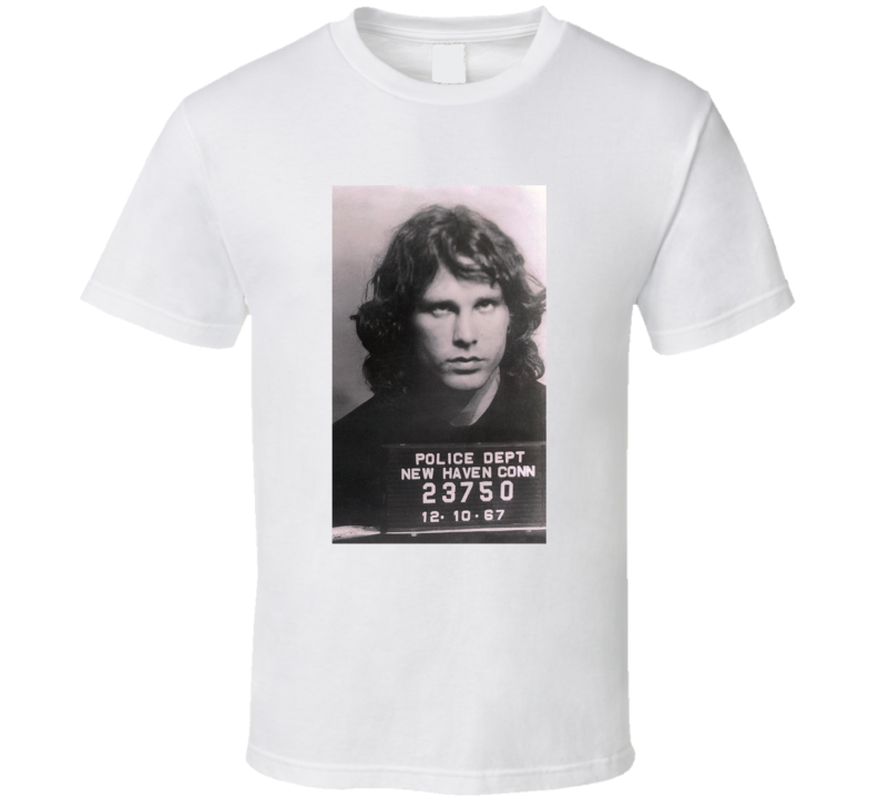 Celebrity Mugshot Rock Star 70s Music Fan T Shirt
