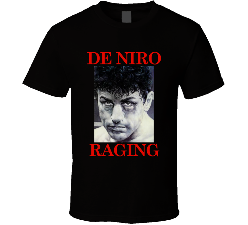 Raging Bull Robert De Niro Boxing Movie Fan T Shirt