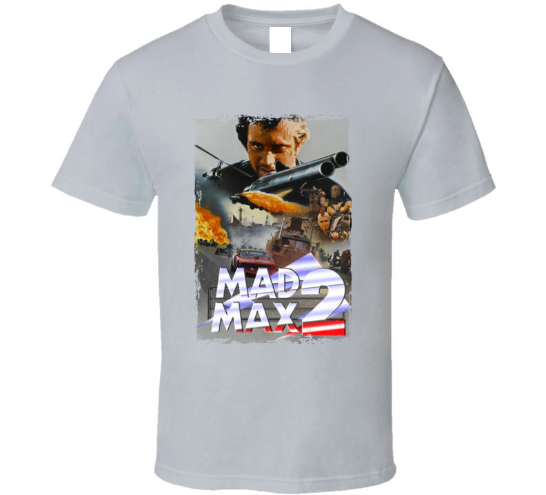 Mad Max 2 The Road Warrior Aussie Movie Retro Fan T Shirt