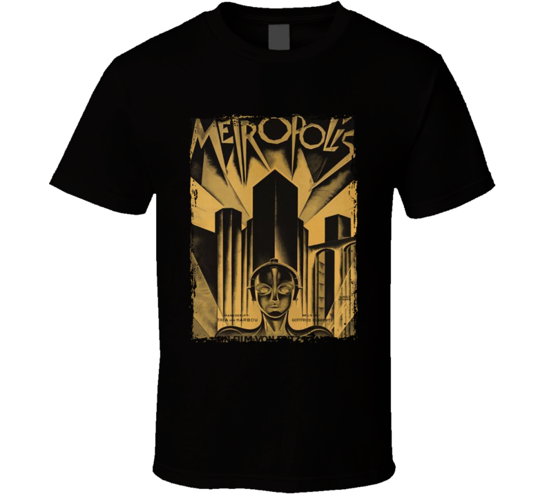Metropolis 20s Sci Fi German Movie T Shirt