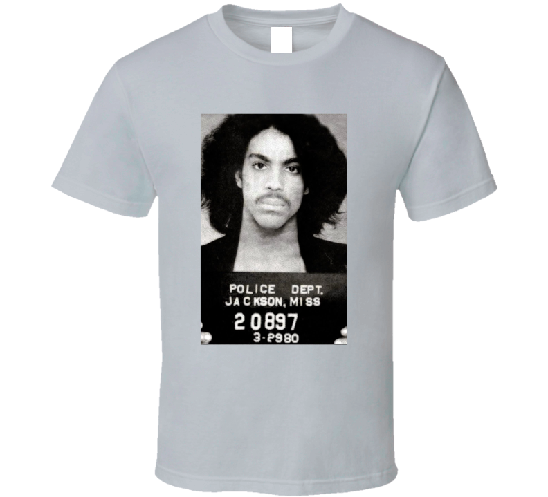 The Artist Formerly Known As Mugshot Music Fan T Shirt