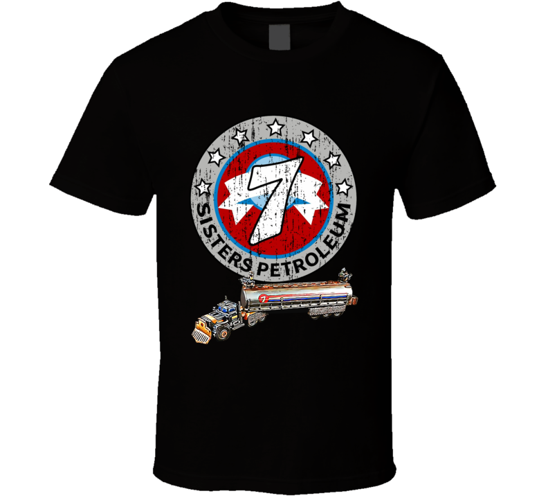 Seven Sisters Petroleum Mad Max 2 The Road Warrior Movie Fan T Shirt