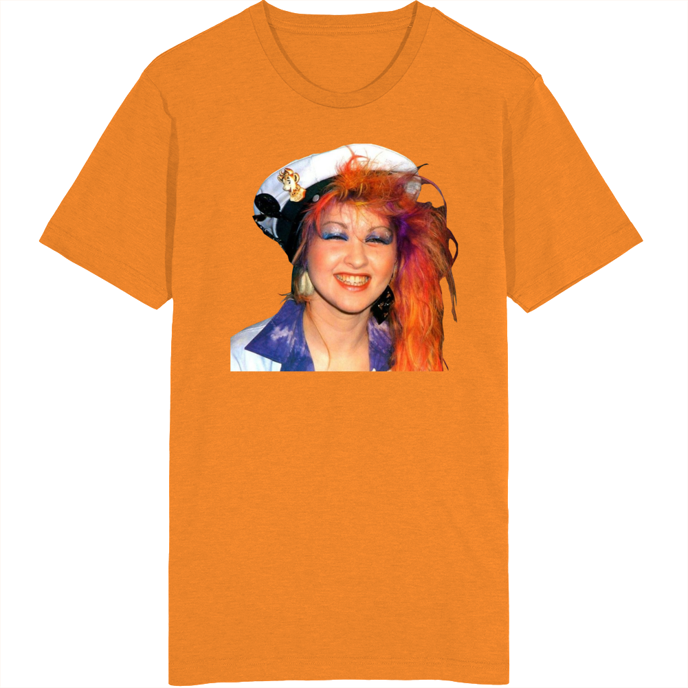 Cyndi Lauper Rock Pop Star Music Legend Fan T Shirt