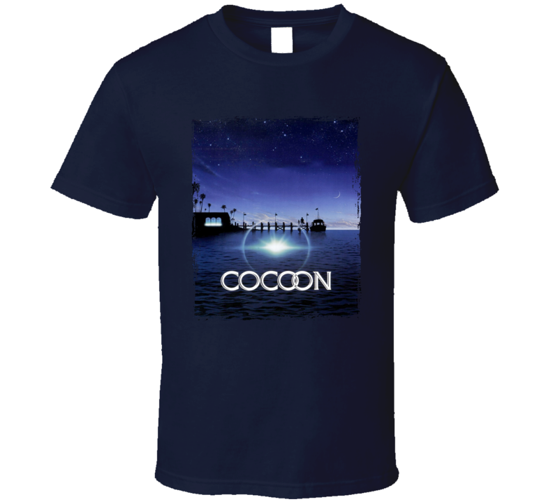 Cocoon 80s Sci Fi Fantasy Movie  Fan T Shirt