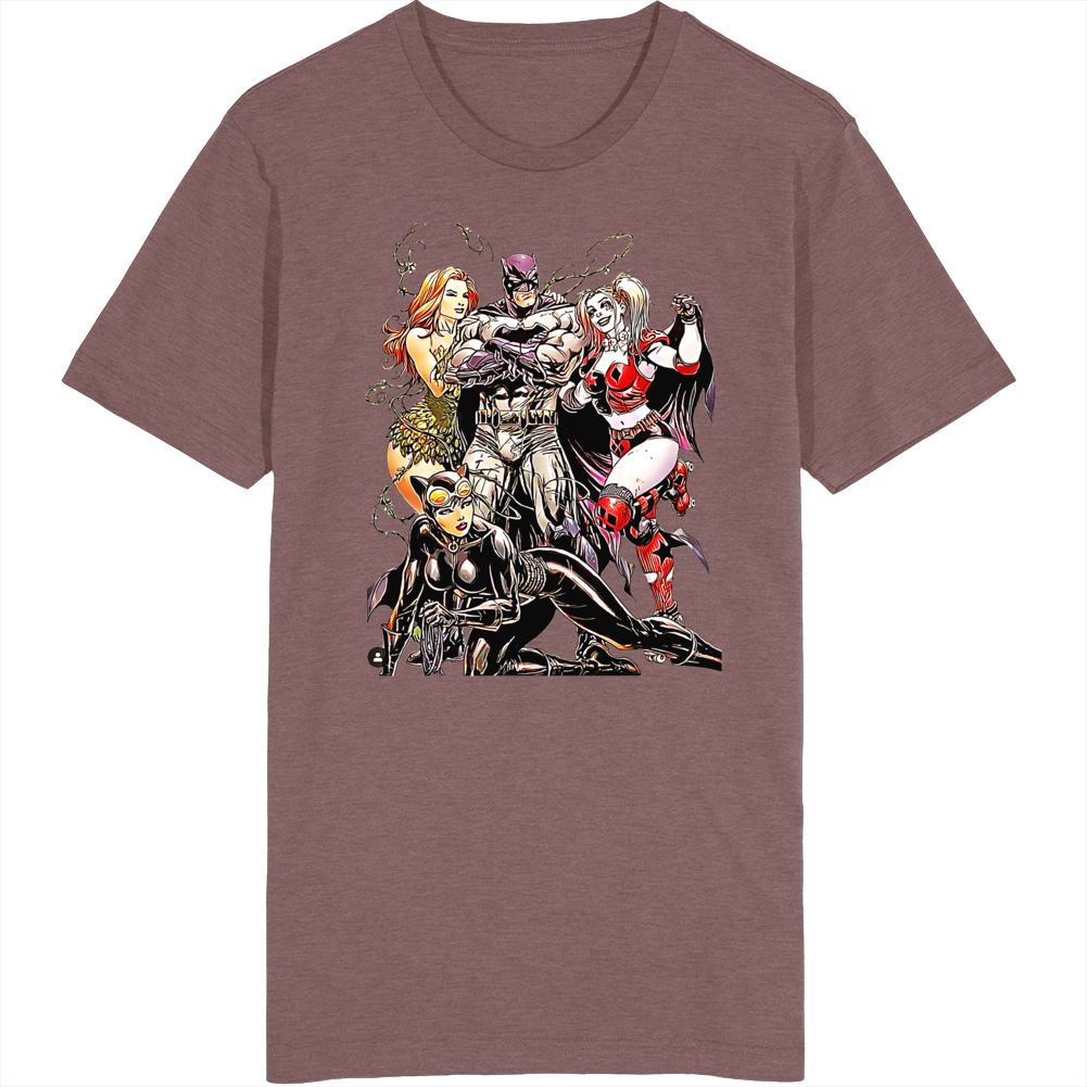 Batman Hot Villains Comic Fan T Shirt