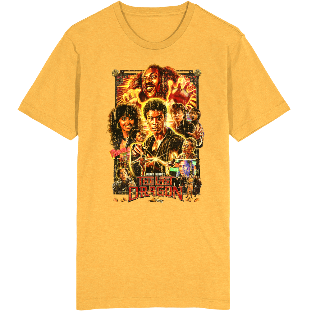 The Last Dragon 80s Kung Fu Fan Movie Poster T Shirt