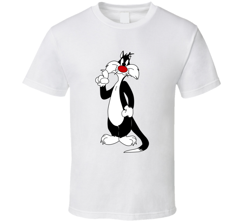 Sylvester The Cat Character T Shirt