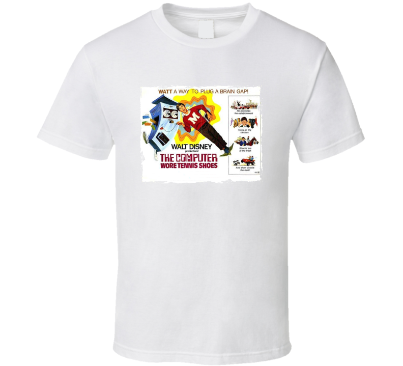 The Computer Wore Tennis Shoes Movie T Shirt