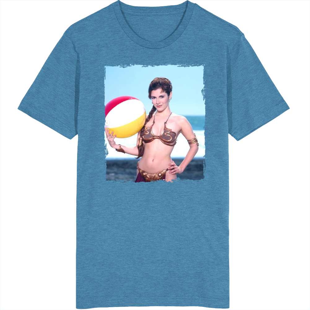 Princess Leia Beach Fun T Shirt
