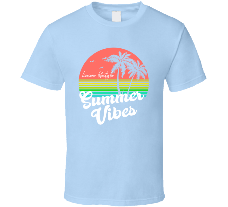 Summer Vibes Workout T Shirt