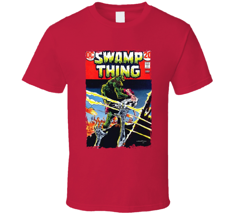 Swamp Thing Comic Book T Shirt