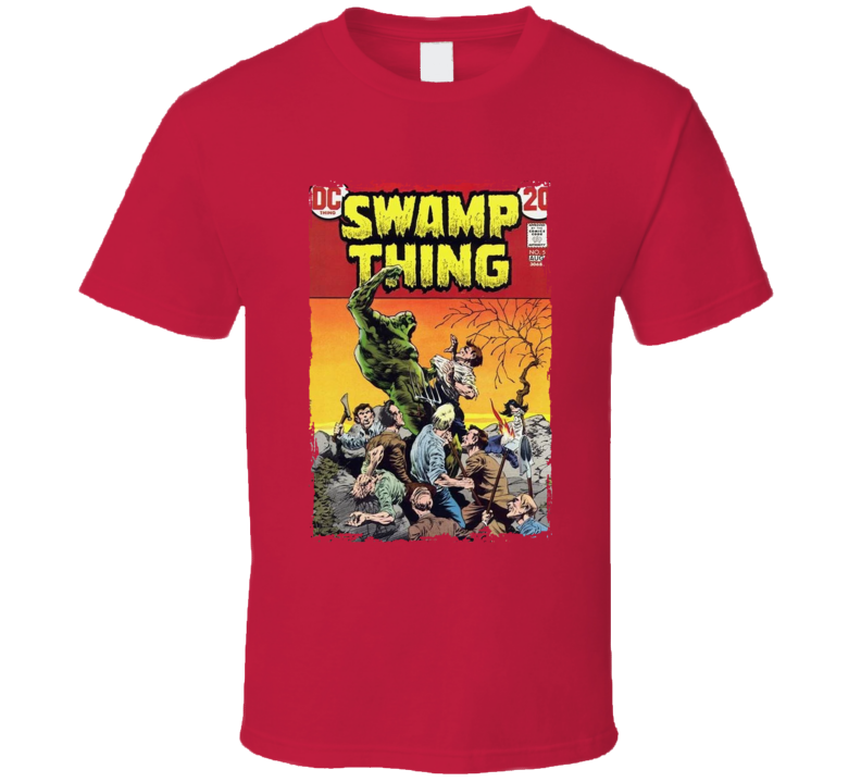 Swamp Thing Comic Book Retro T Shirt