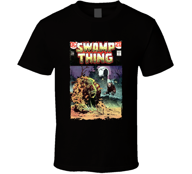 Swamp Thing Retro T Shirt
