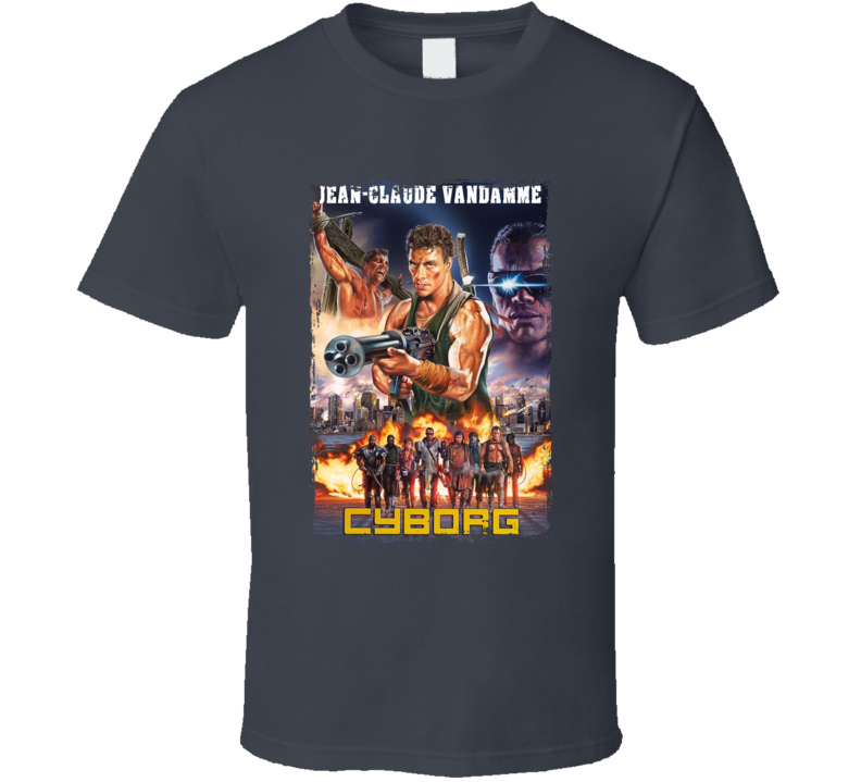 Jean Claude Van Damme Cyborg T Shirt