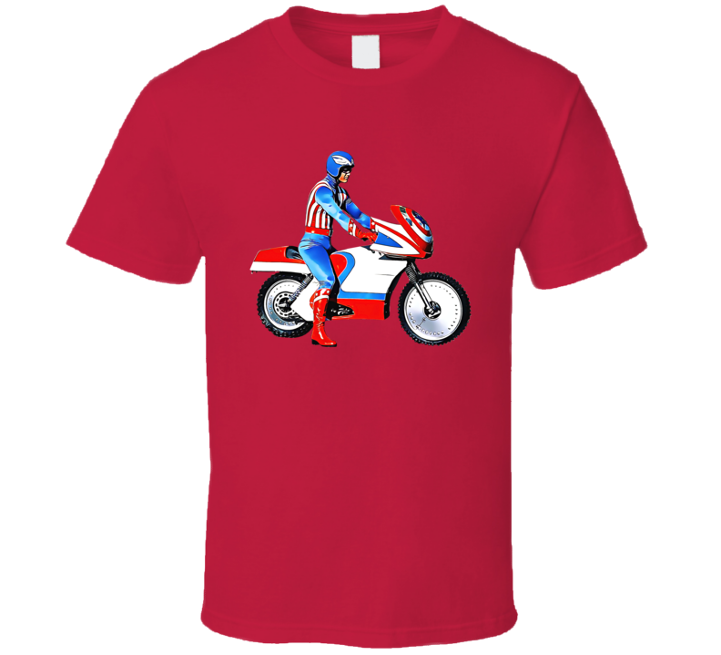 Captain America Retro Tv T Shirt