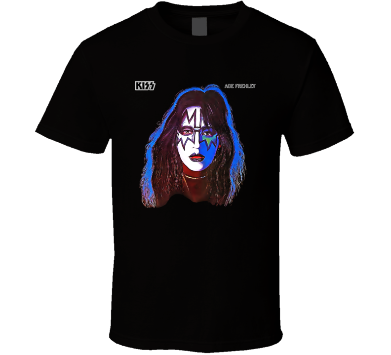 Ace Frehley Kiss Guitar T Shirt