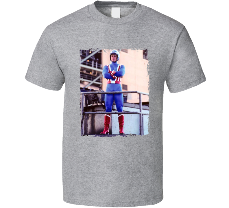 Captain America 80s Tv T Shirt