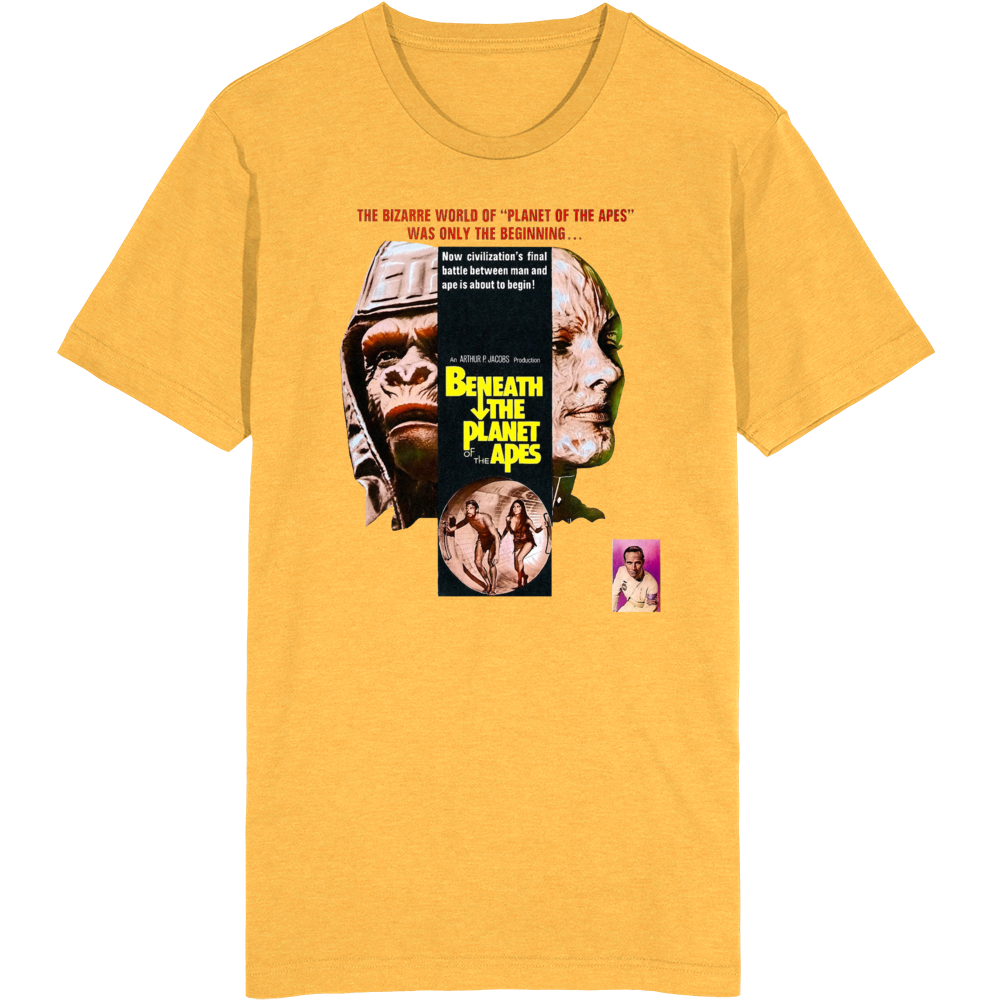 Beneath The Planet Of The Apes 70s Movie T Shirt