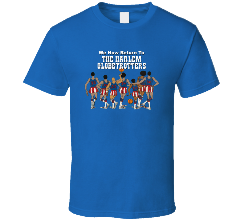 Harlem Globetrotters Cartoon T Shirt