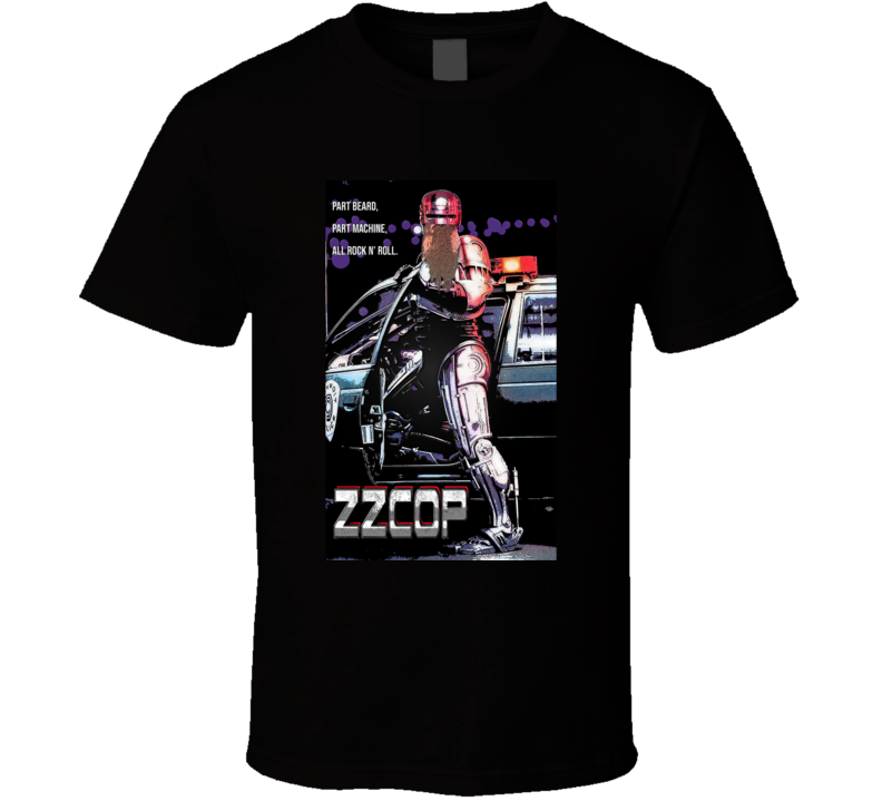 Zzcop Funny Robocop Parody T Shirt