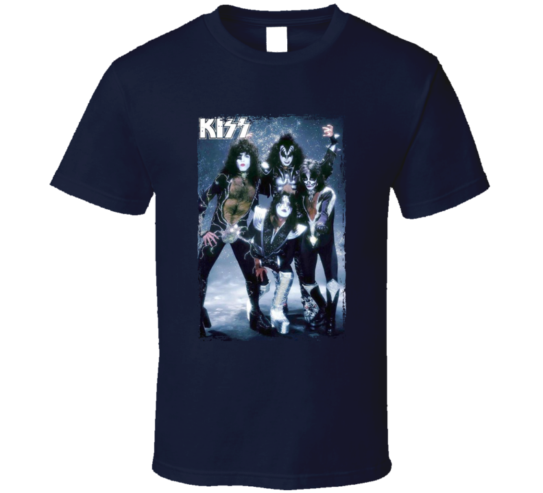 Kiss Comic Rock T Shirt