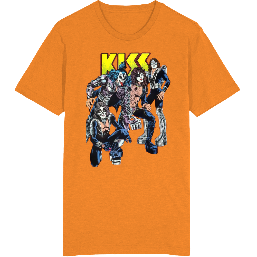 Kiss Comic T Shirt