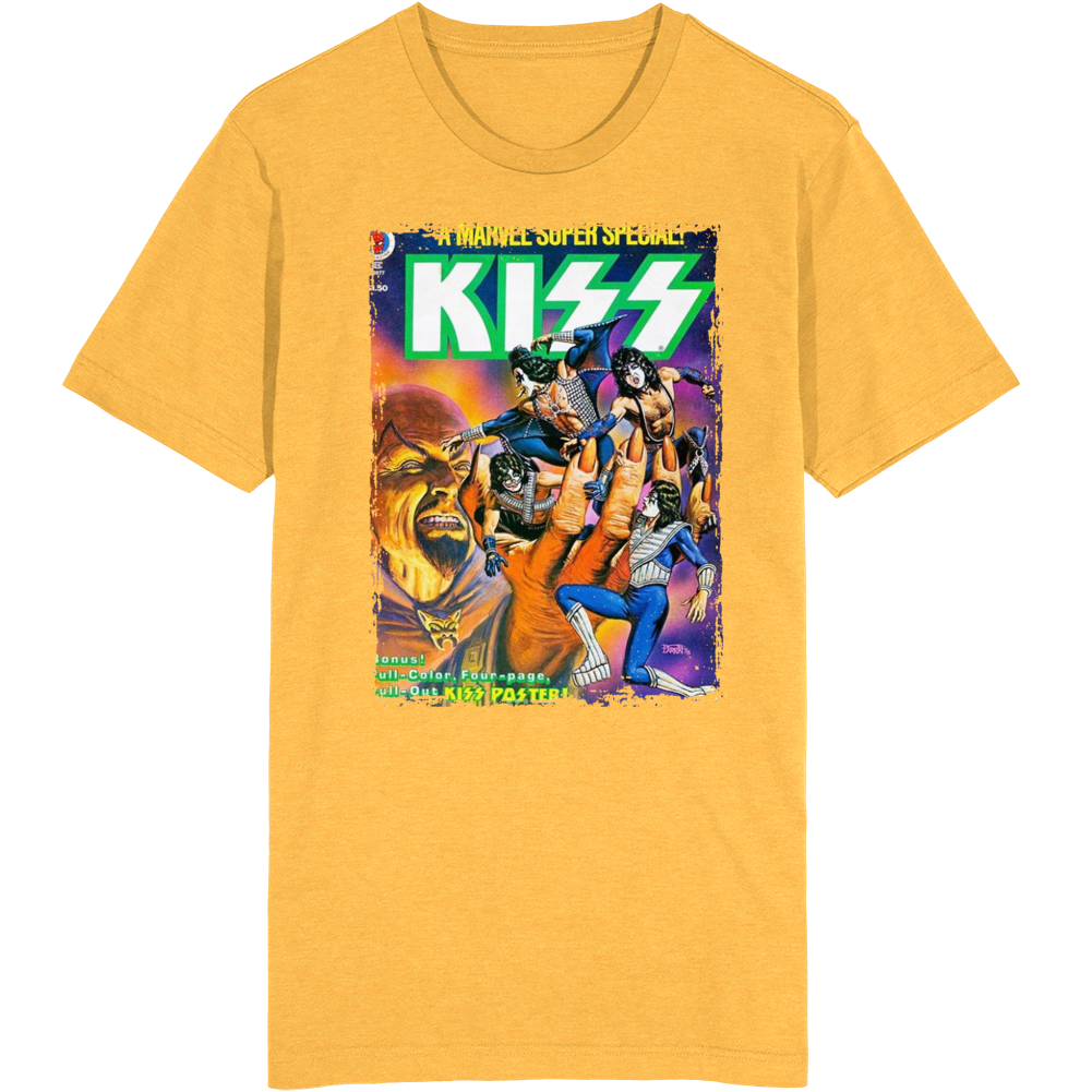 Kiss Rock Band T Shirt