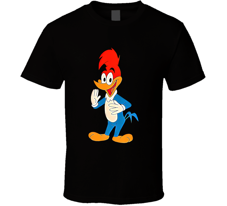 Woody Woodpecker Cartoon T Shirt