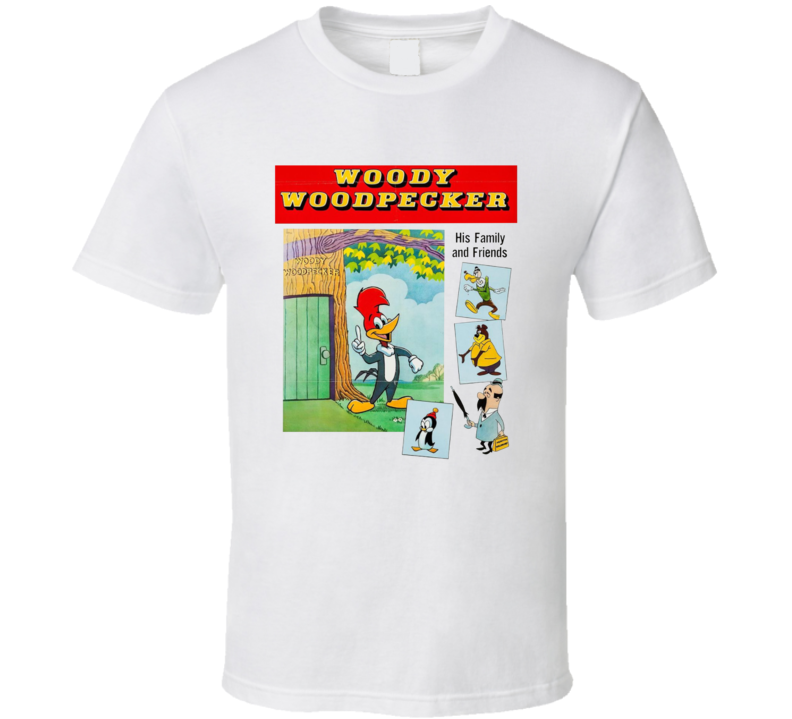 Woody Woodpecker Friends T Shirt