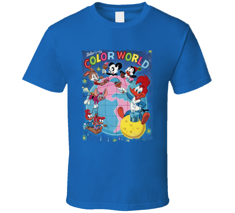 Woody Woodpecker Color World T Shirt