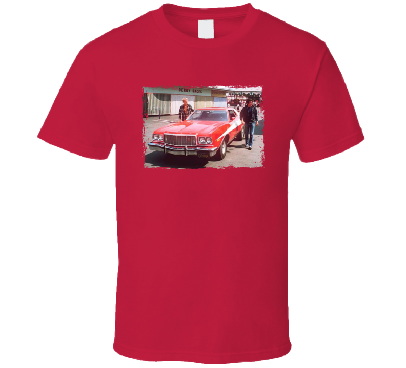 Starsky And Hutch El Torino Cat Tv T Shirt