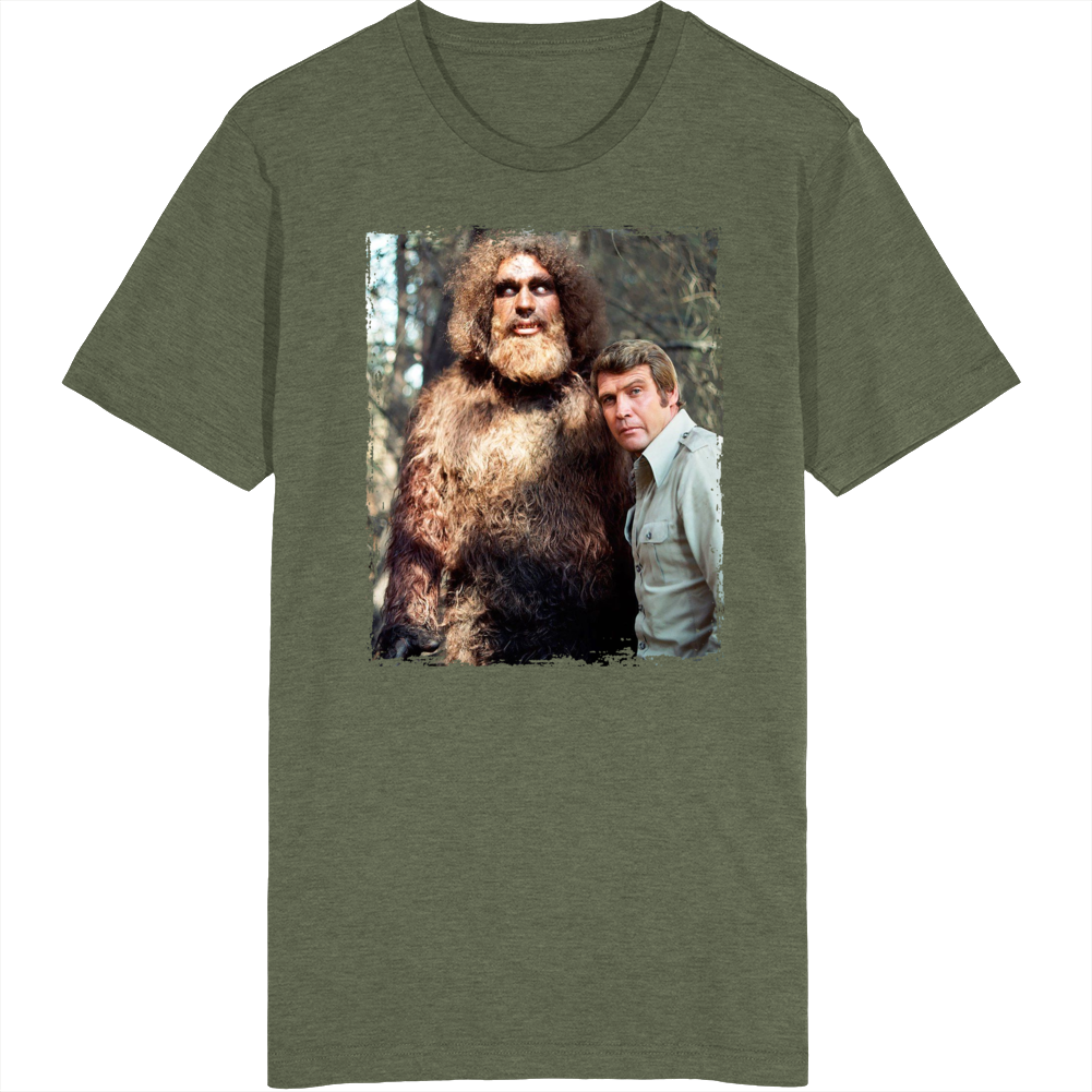 The Six Million Dollar Man The Secret Of Bigfoot Tv T Shirt