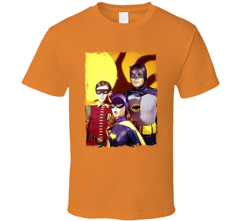 Batman Robin Batgirl Tv 60s T Shirt