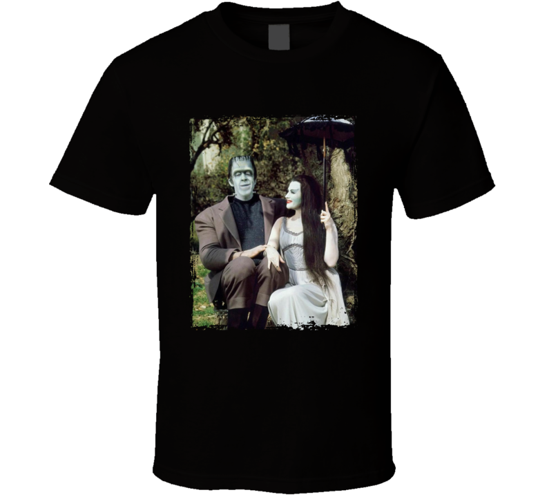 Munsters Lily And Herman T Shirt