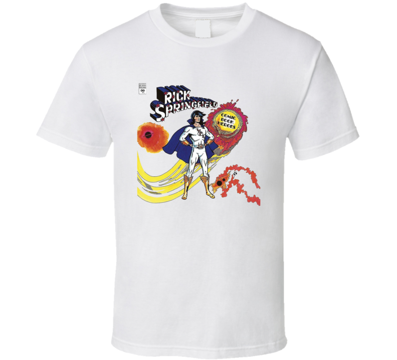 Rick Springfield Comic Book Heroes T Shirt
