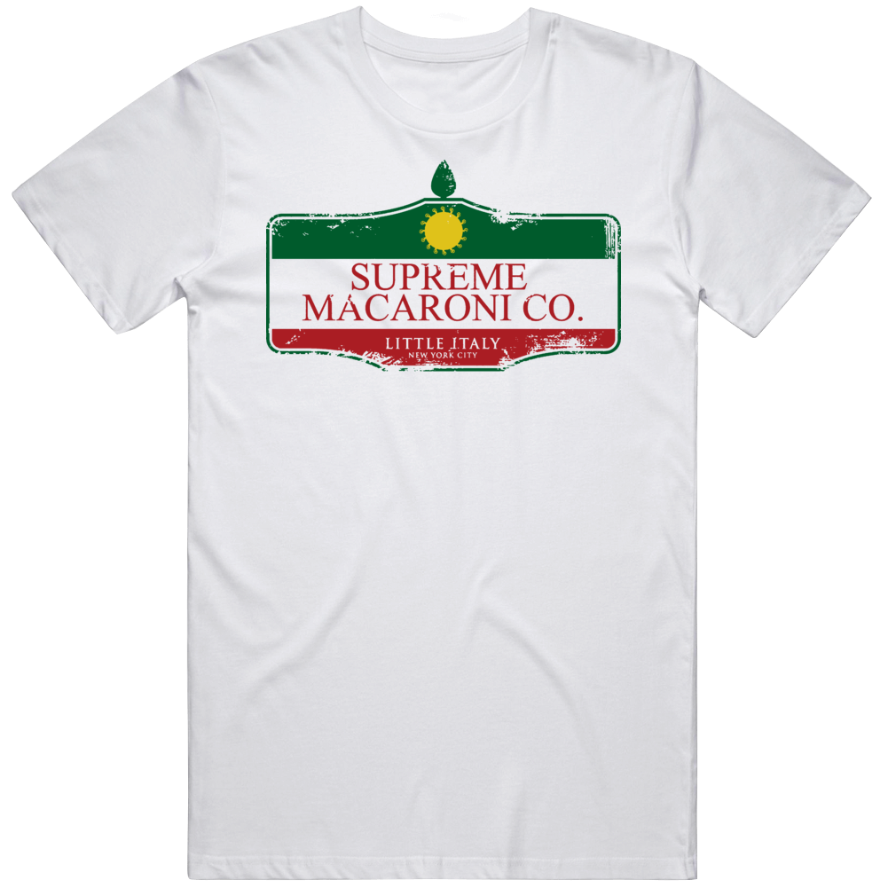 Macaroni Co Little Italy Restaurant Leon T Shirt