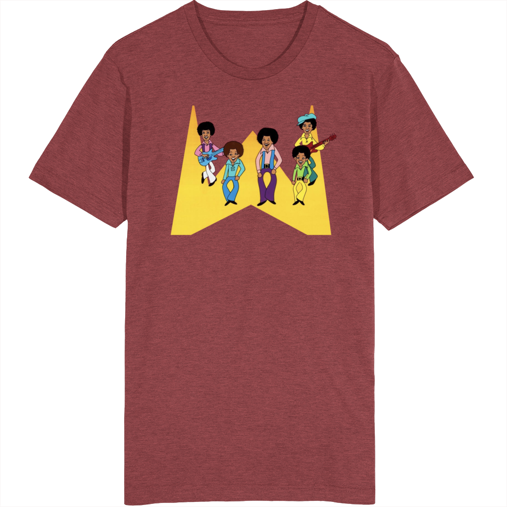 Jackson 5 Band Cartoon T Shirt
