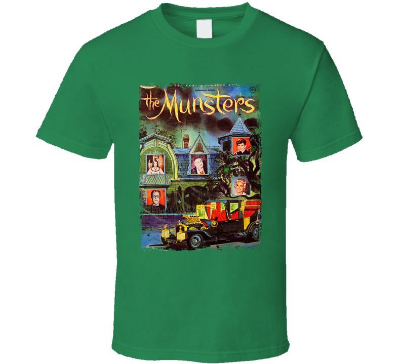 The Munsters Coloring Book T Shirt