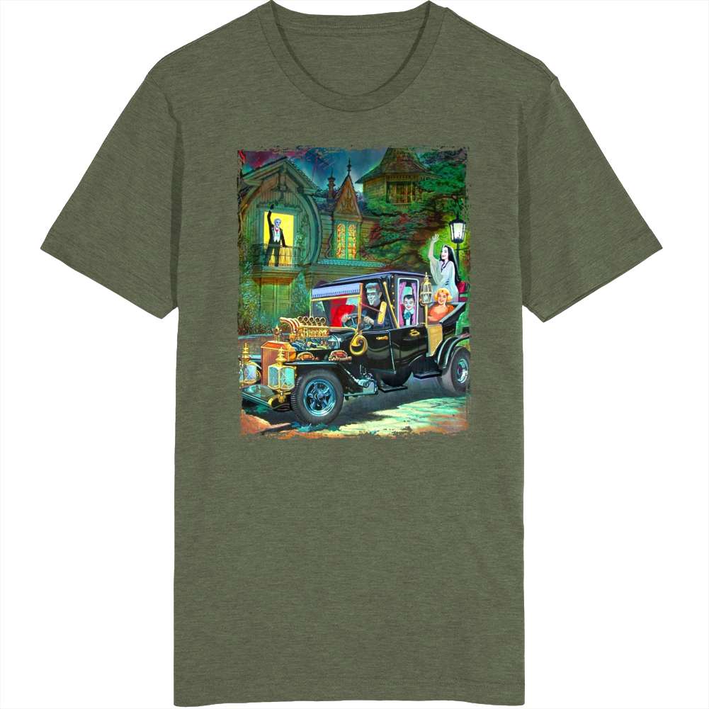 The Munsters 60s Jigsaw Puzzle T Shirt