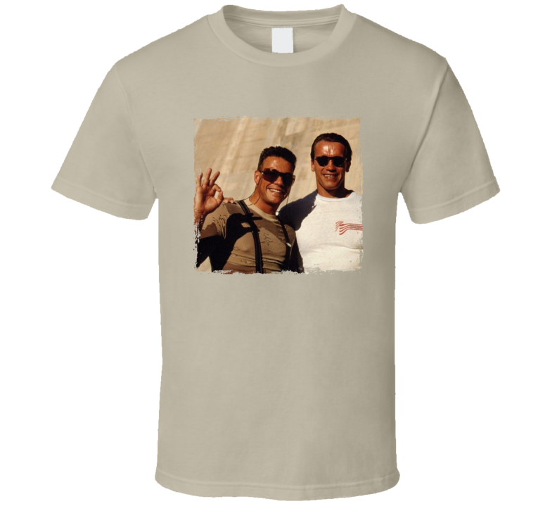 Jean-claude Van Damme Arnold Schwarzenegger T Shirt