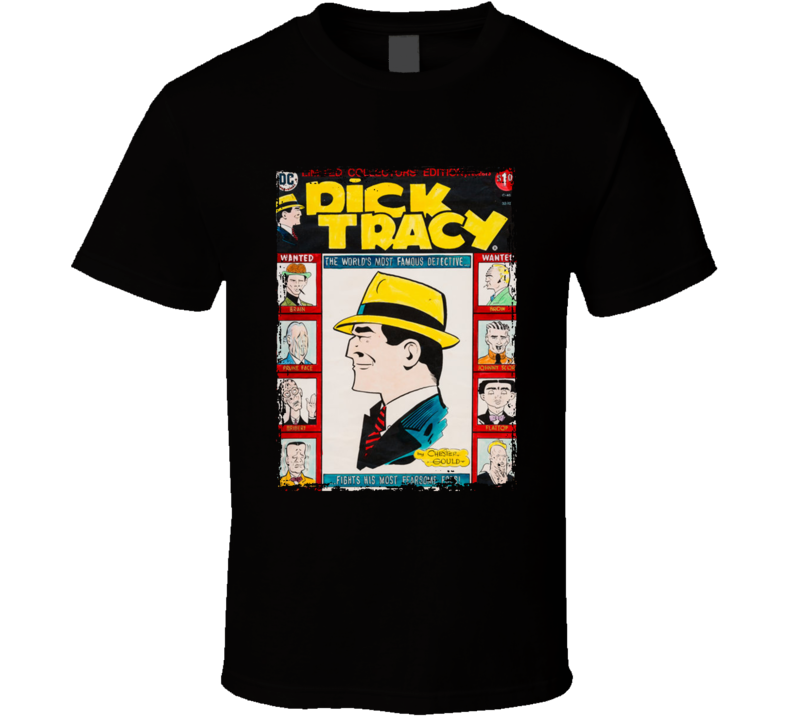 Dick Tracy Collectors Edition Comic T Shirt
